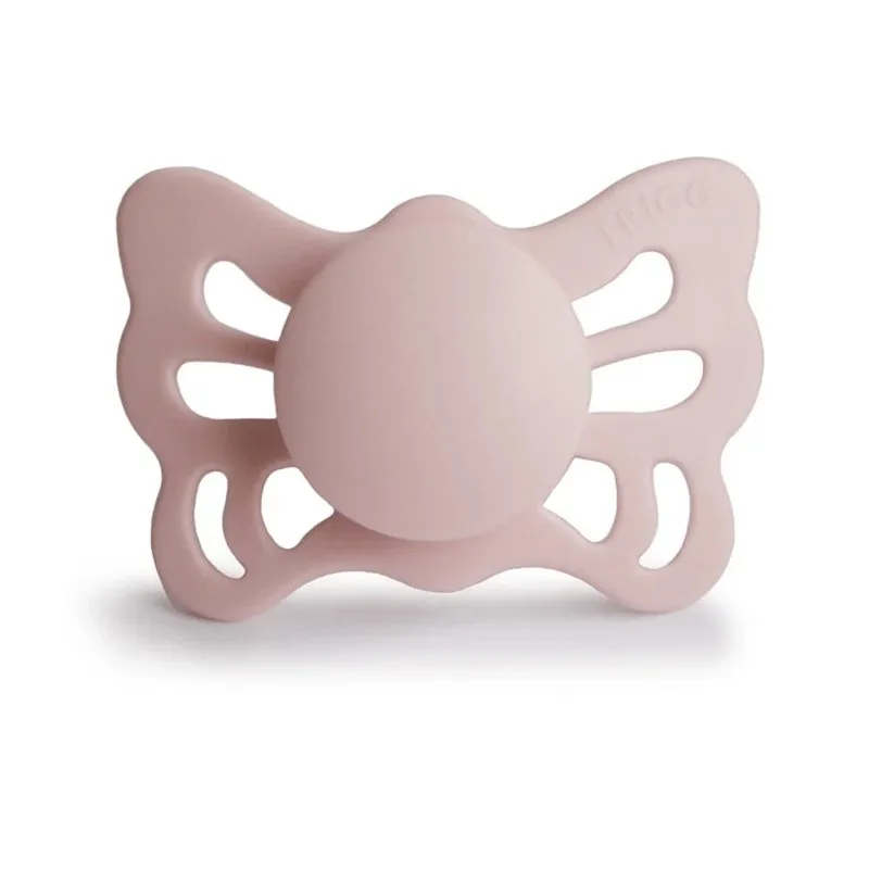 Fopspeen Butterfly Anatomical - Silicone - Blush (T1/T2) - T1 (0-6 maanden) by Frigg – product photo