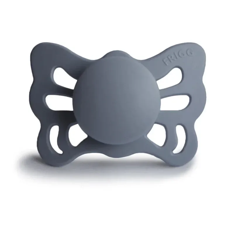 Fopspeen Butterfly Anatomical - Silicone - Great Gray - T1 (0-6 maanden) de Frigg – photo produit