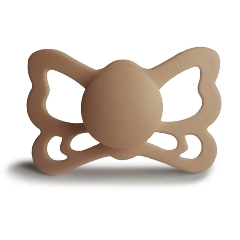 Fopspeen Butterfly Anatomical - Silicone - Silky Satin (T2) van Frigg – productfoto