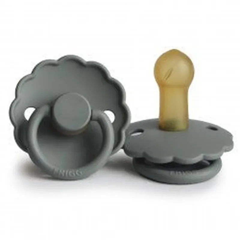 Fopspeen Daisy - Latex - French Gray (T2) - T2 de Frigg – photo produit