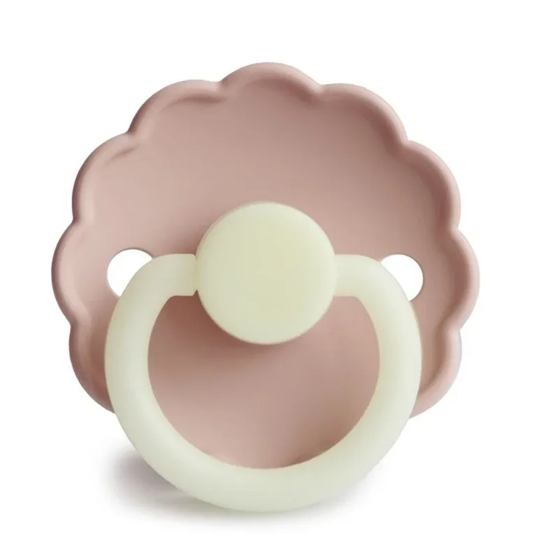 Fopspeen Daisy Night - Silicone - Blush (T2) - T2 (6-18 maanden) de Frigg – photo produit