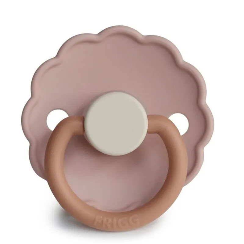 Fopspeen Daisy - Silicone - Biscuit (T1/T2) - T2 (6-18 maanden) de Frigg – photo produit