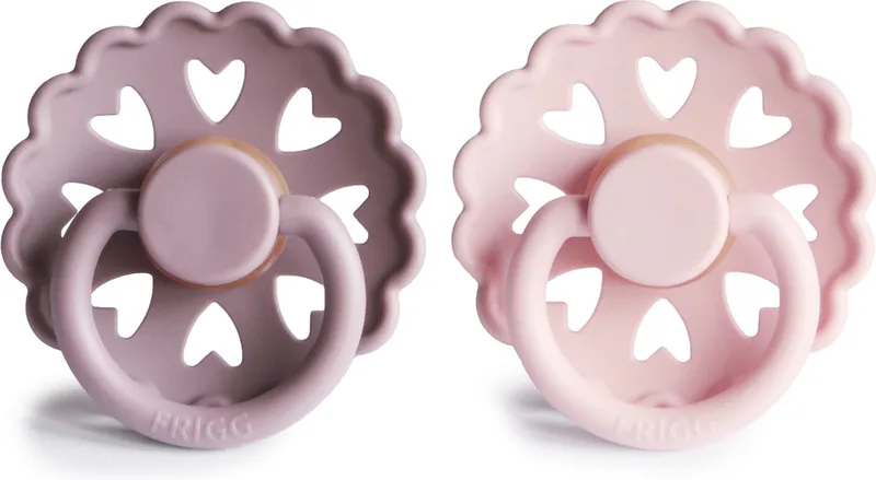 Fopspeen Fairytale Mermaid/Queen T1 0-6mnd (2 stuks) de Frigg en Roze 1 – photo produit