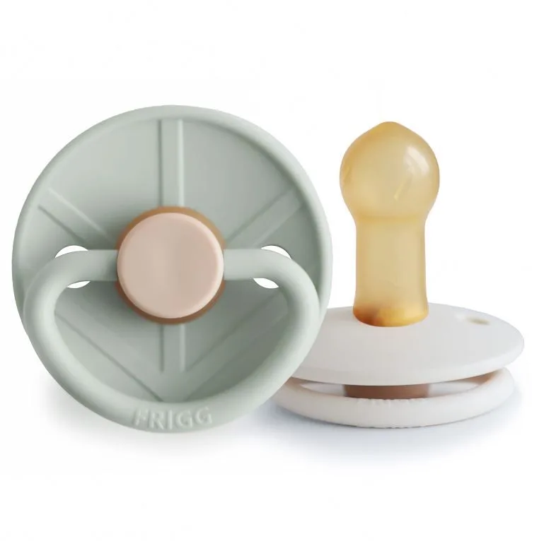 Fopspeen FRIGG Little Viking 6-18mnd Sage/Cream 2st de Frigg – photo produit