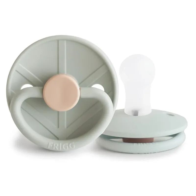 Fopspeen Little Viking - Silicone - Holger/Sage (T1/T2) - T1 (0-6 maanden) de Frigg – photo produit