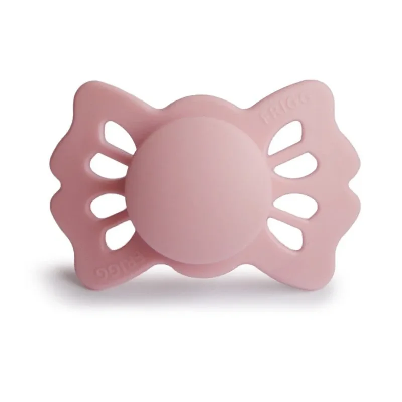 Fopspeen Lucky Symmetrical - Silicone - Baby Pink (T1) de Frigg – photo produit