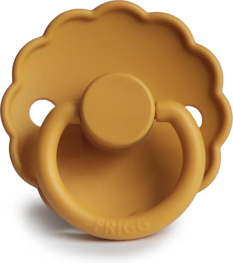 fopspeen - maat 2 6-18 maanden - 1 stuk - daisy de Frigg en Honey Gold – photo produit