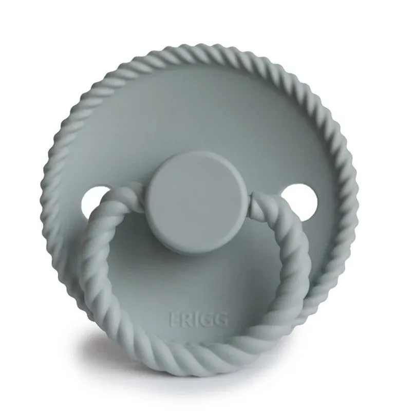Fopspeen Rope - Silicone - French Gray (T2) - T2 (6-18 maanden) by Frigg – product photo