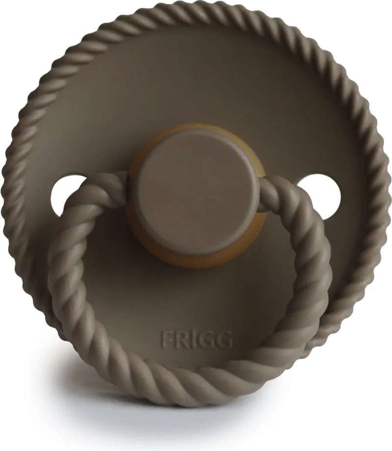 fopspeen - ROPE - T1 - 0-6 MAANDEN - NATUURRUBBER fra Frigg i Portobello – produktbillede