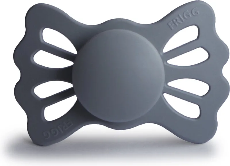 LUCKY Fopspeen 4 stuks - Siliconen - Maat 2 - vanaf 6 maanden - 4 stuks de Frigg en Great Gray – photo produit