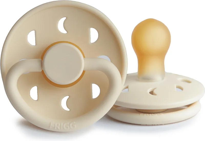 Moon Latex Fopspeen 0-6M från Frigg i Kräm – produktbild