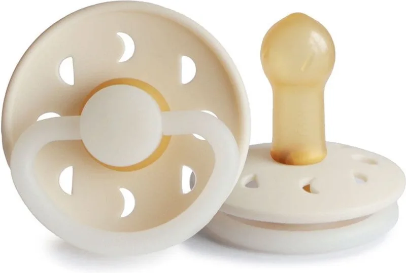 moon night - fopspeen latex - t2 cream de Frigg en [Beige] – photo produit