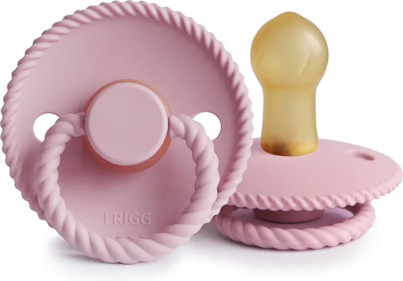 ROPE - fopspeen LATEX - T1 fra Frigg i Baby pink – produktbillede