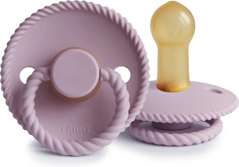 ROPE - fopspeen LATEX - T2 by Frigg in Soft lilac – product photo