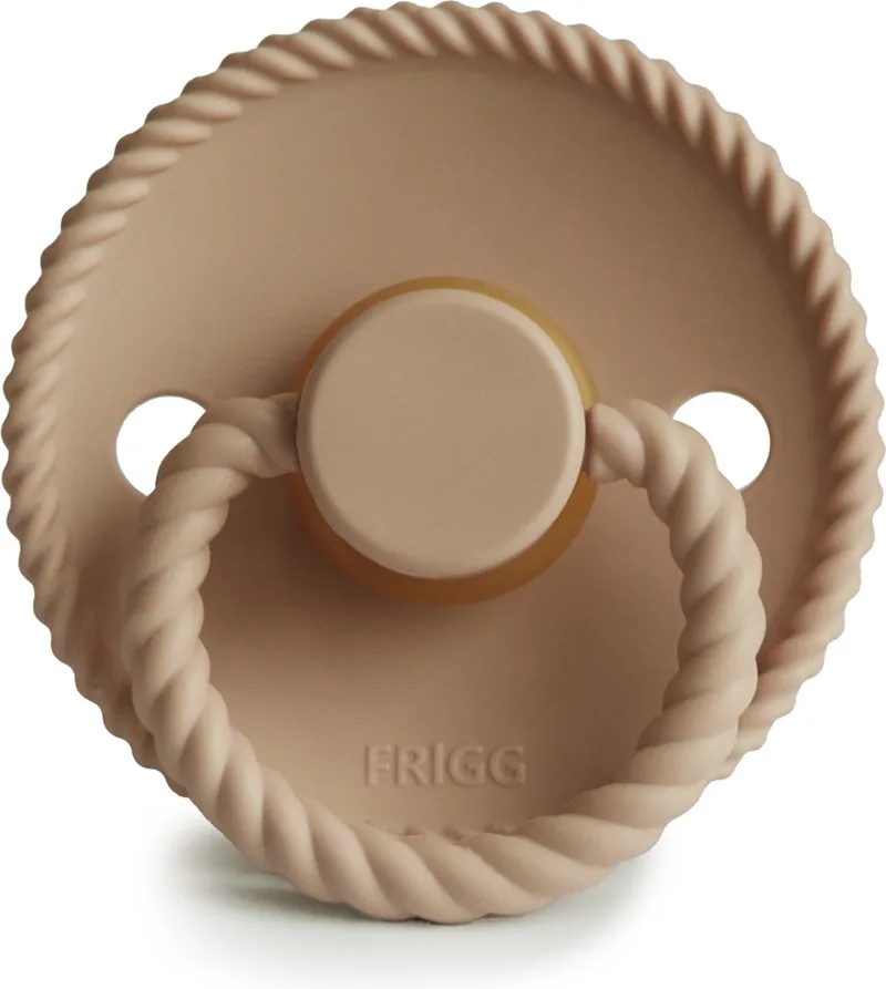 Rope Fopspeen Natuurlijk Rubber de Frigg en Croissant – photo produit