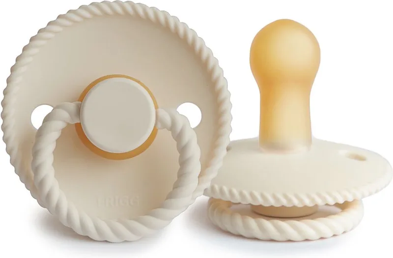 Rope Fopspeen Natuurlijk Rubber by Frigg in Multicolour – product photo