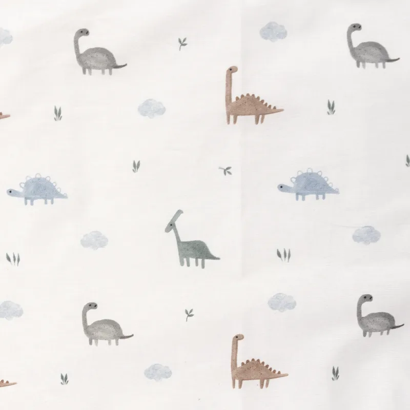 Dekbedovertrek + Kussensloop 1-pers Funnababy 140x200 Dino/Sand by Funnababy – product photo 2 of 2
