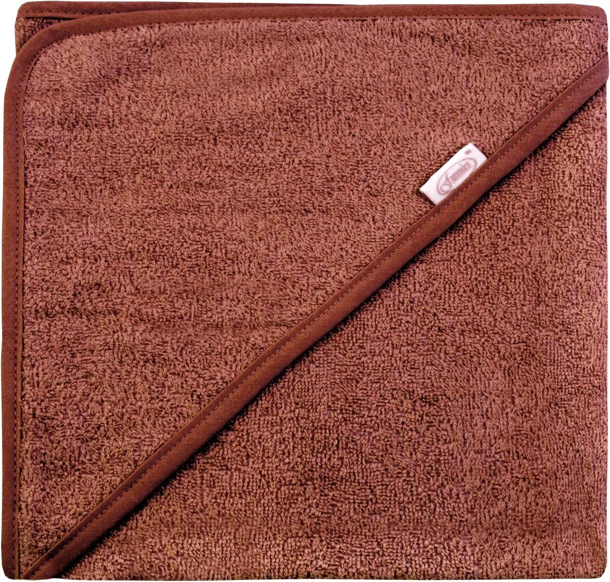 Badcape | Copper | 80x80 cm | 100% Katoen | Badstof de Funnies en Cuivre – photo produit