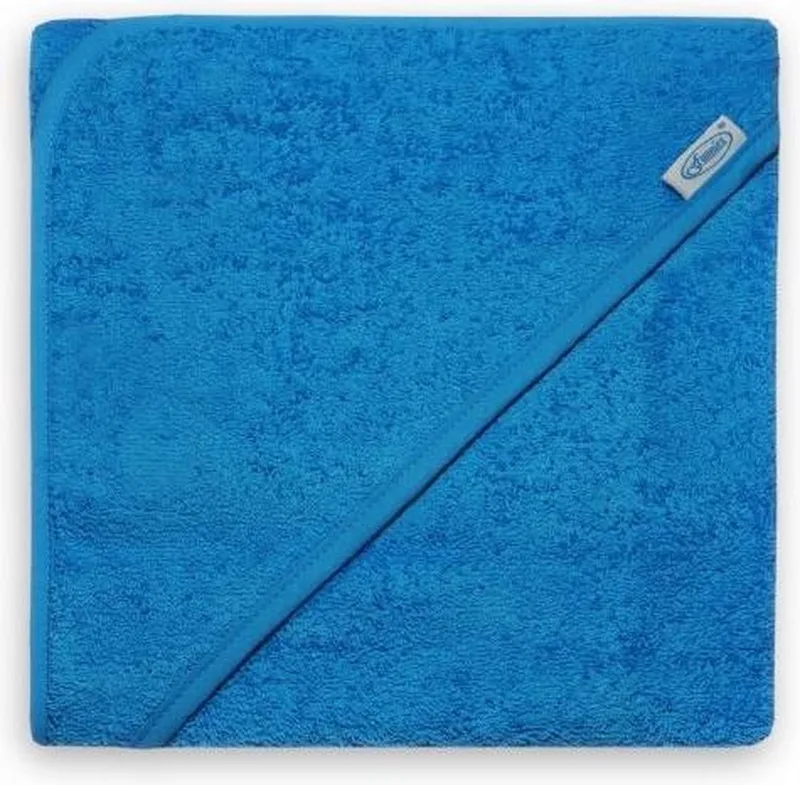 Badcape Junior 100 X 100 Cm Katoen de Funnies en Turquoise – photo produit