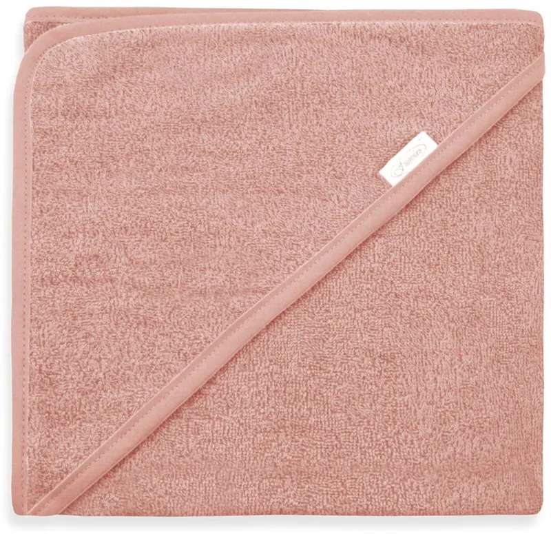 Badcape Uni Line - Sandstone pink 80x80cm van Funnies in Roze – productfoto