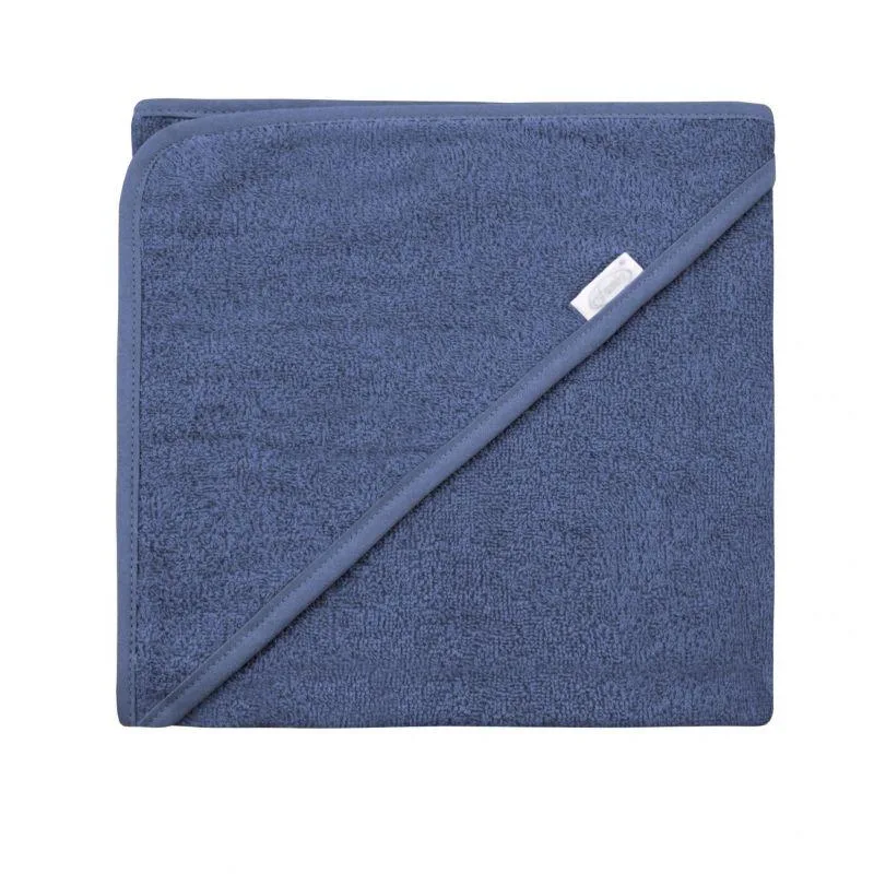 badcape uni Silk Blue-100 x 100 cm fra Funnies – produktbillede