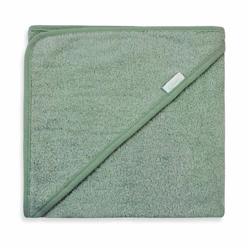badcape uni Stone Green-80 x 80 cm de Funnies – photo produit