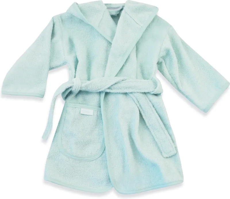 Badjas - 4 - 6 jaar - badstof van Funnies in Mint – productfoto