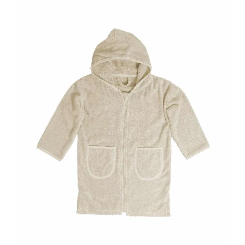 badjas katoen met rits creme-1-2 jaar by Funnies – product photo