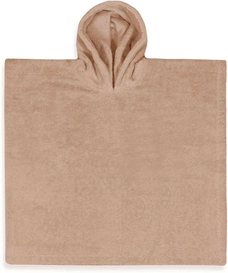 Badponcho | speciaal voor baby's | na het zwemmen | na het douchen | 100% zuivere katoen | poncho | bad van Funnies in Pinkstone – productfoto