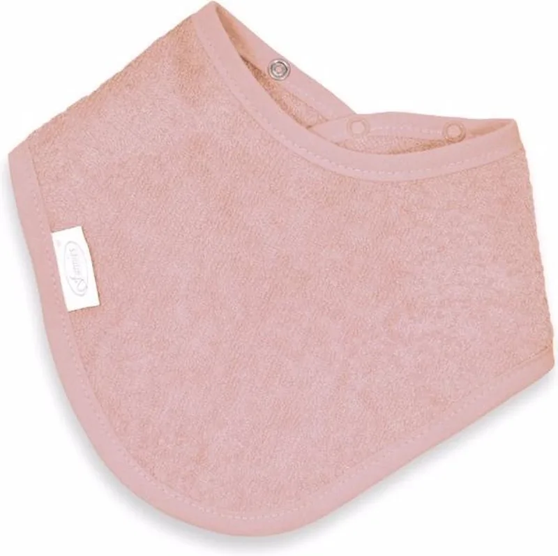 Bandana Slabber Junior 38 Cm Katoen Lichtroze by Funnies in Pink – product photo