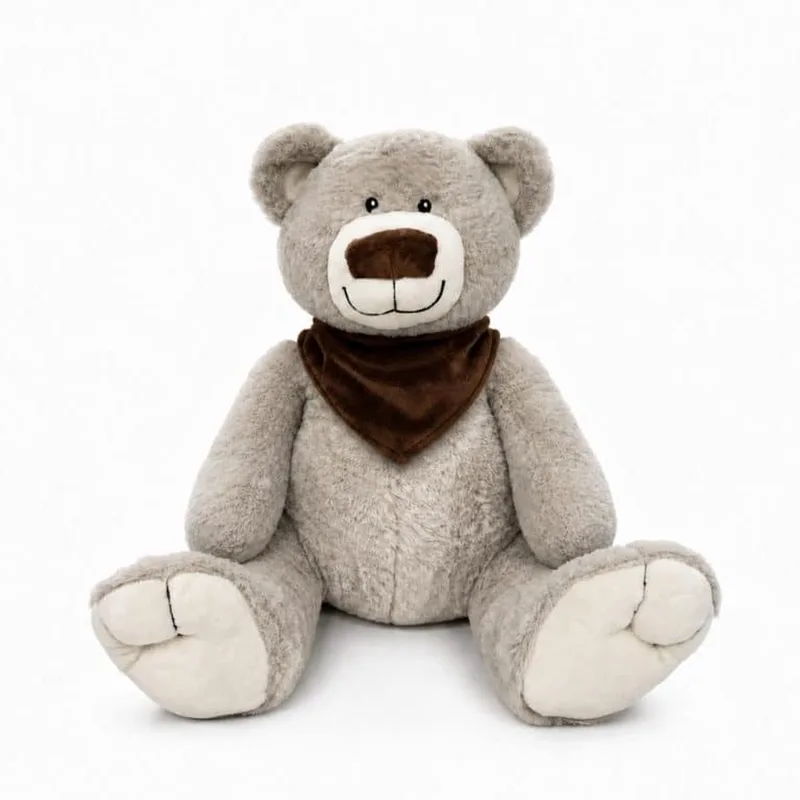 Knuffel Beer Melle 45cm - Zachte Knuffel voor Kinderen - Grote Pluche Knuffel - Knuffelspeelgoed voor Baby & Peuter - Cadeau voor Jongens & Meisjes by Funnies in Brown – product photo