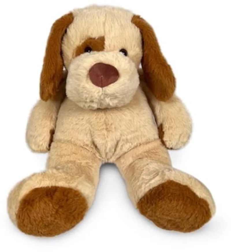 Knuffel Hond met Lange Oren 45cm - Zachte Knuffel voor Kinderen - Grote Pluche Knuffel - Knuffelspeelgoed voor Baby & Peuter - Cadeau voor Jongens & Meisjes de Funnies en Hond Bruin – photo produit