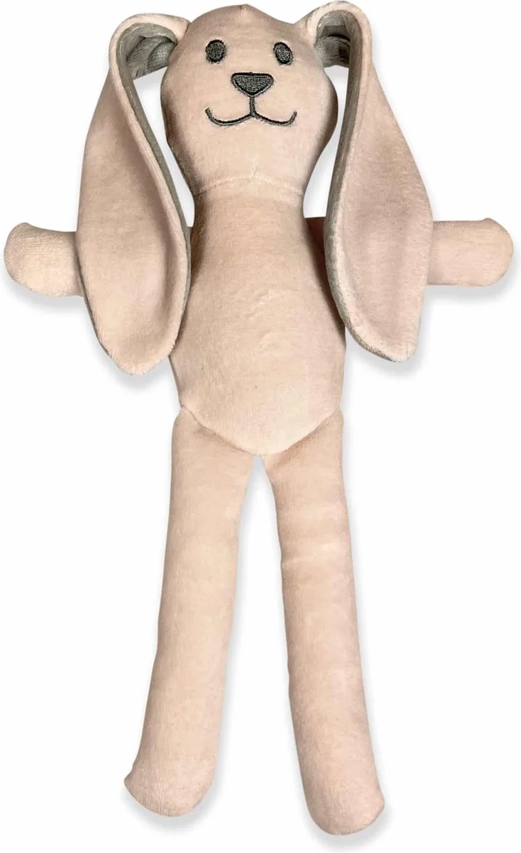 Knuffel - Konijntje - Kaya - Met rammelgeluidje by Funnies in Papaya – product photo