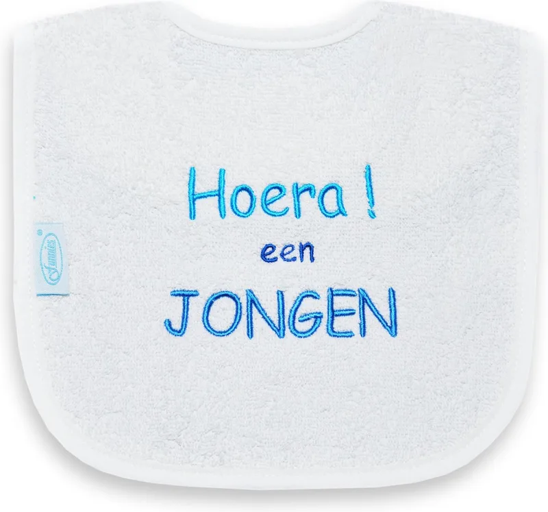 Slab, Hoera een jongen - aankondiging zwangerschap de Funnies en Blanc – photo produit