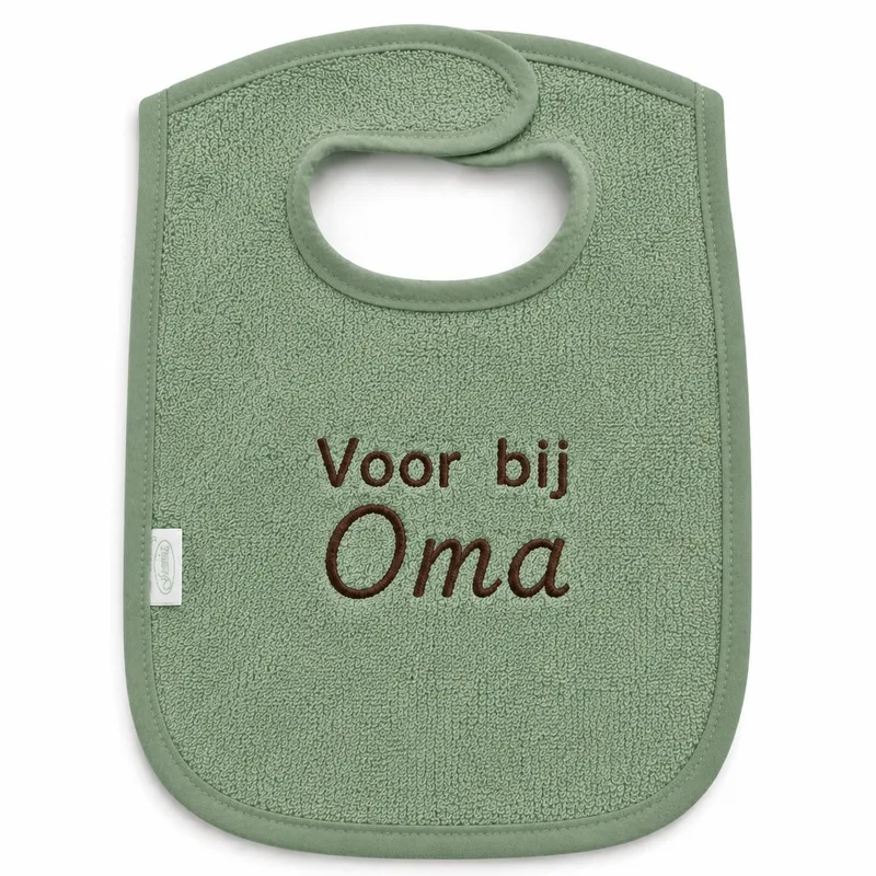 Slab zwangerschapsaankondiging – voor oma – Baby slab aankondiging zwangerschap – Cadeau voor oma – slab - 100% katoen - baby aankondiging - originele zwangerschaps reveal by Funnies in Green – product photo