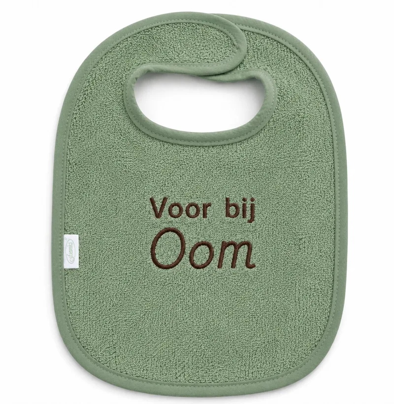 Slab zwangerschapsaankondiging – voor oom – Baby slab aankondiging zwangerschap – Cadeau voor oom – slab - 100% katoen - baby aankondiging - originele zwangerschaps reveal by Funnies in Green – product photo