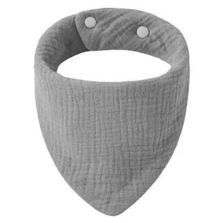 Slabber Bandana Funnies Hydrofiel Premium Grey van Funnies – productfoto 1 van 2