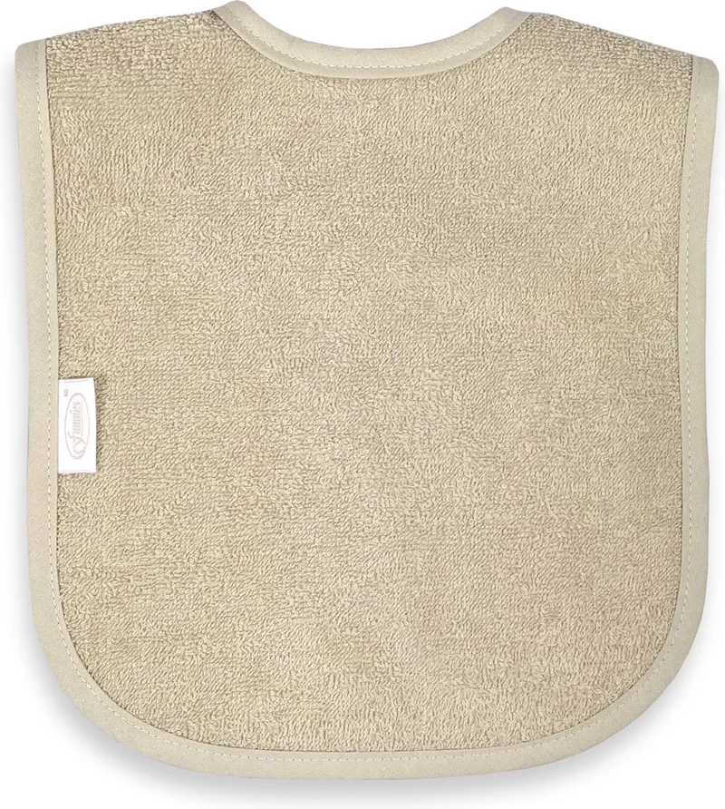 Slabber Junior 40 Cm Katoen van Funnies in Beige – productfoto