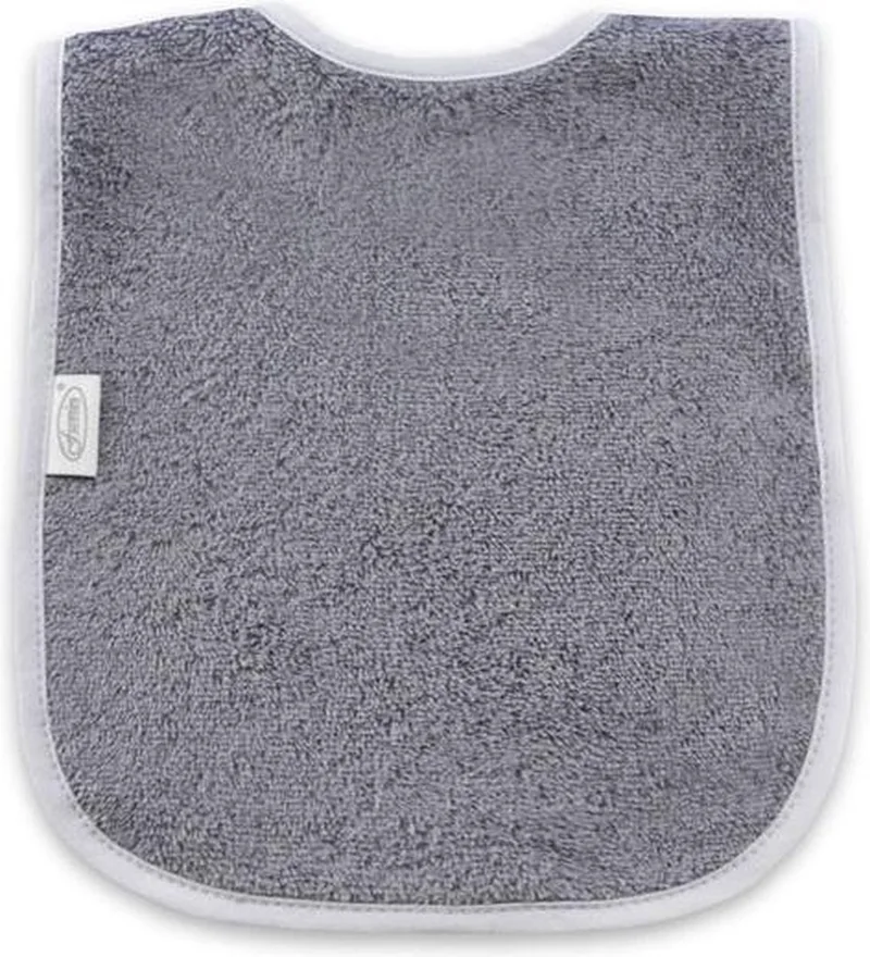 Slabber Junior 40 Cm Katoen by Funnies in Grey – product photo