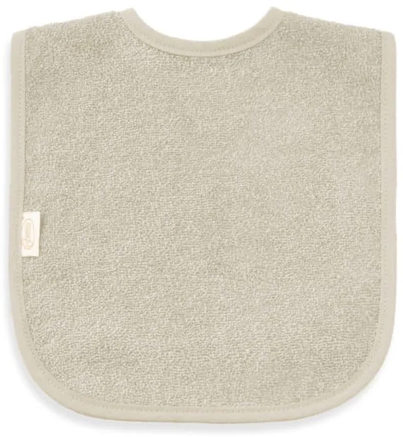 Slabber Junior 40 Cm Katoen Groen de Funnies en Beige – photo produit