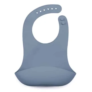 Slabbetje Funnies Siliconen Grey/Blue by Funnies – product photo 1 of 2