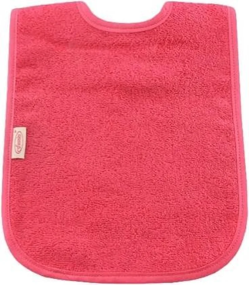 Slabbetje Junior 40 Cm Katoen van Funnies in Fuchsia – productfoto