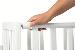 Beistellbett Betty - 9-Fach Höhenverstellbar, stabil & ideal für Neugeborene von Geuther in Weiß – Produktfoto 5 von 5
