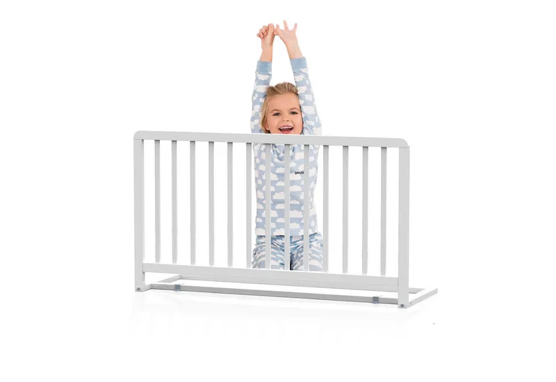 Bettschutzgitter Bettschutzgitter „Lissi“ – 60 cm hoch, 110 cm lang, auch für Boxspringbetten geeignet van Geuther in Wit – productfoto