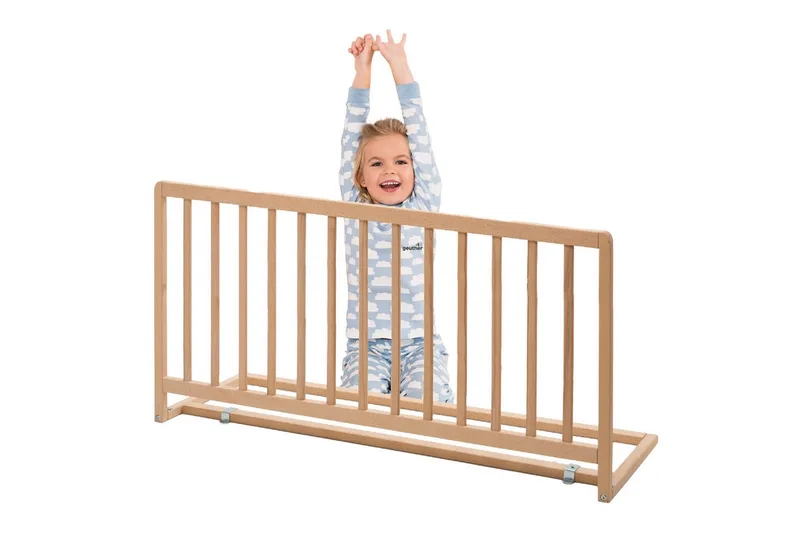 Bettschutzgitter Bettschutzgitter „Lissi“ – 60 cm hoch, 110 cm lang, auch für Boxspringbetten geeignet de Geuther en Beige – photo produit