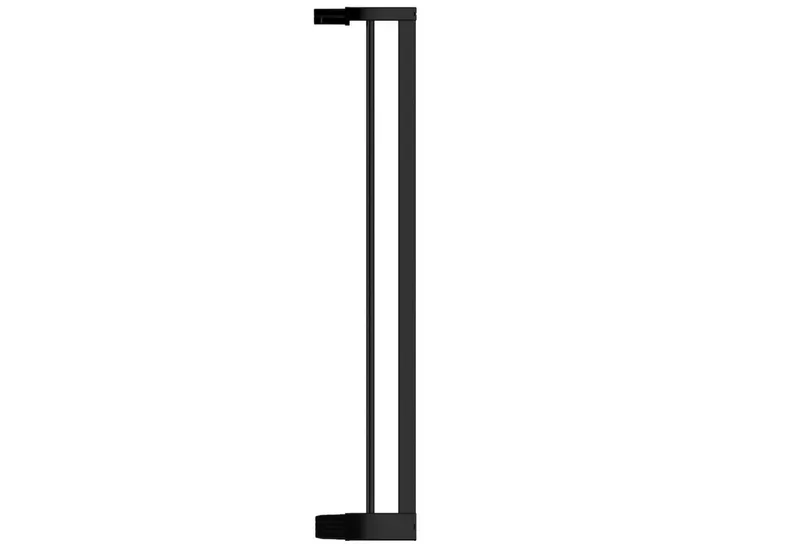 Türschutzgitter Easylock Flatstep 69-125 schwarz, auch als Treppenschutzgitter verwendbar van Geuther – productfoto