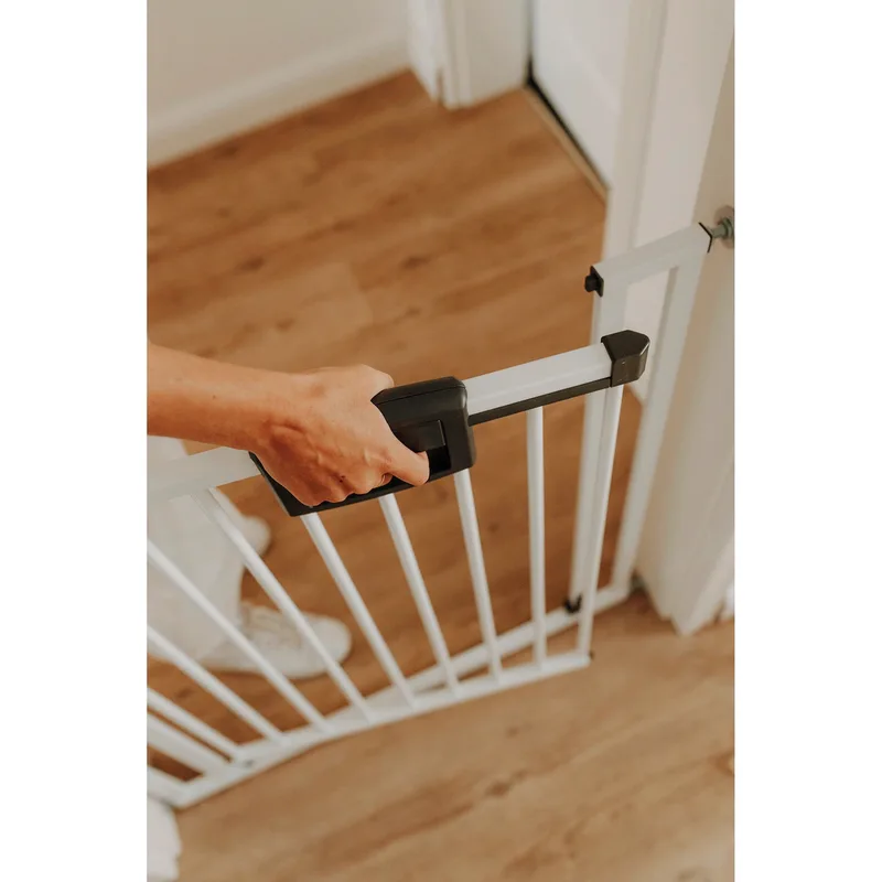 Türschutzgitter Easylock Plus 68 - 76 cm van Geuther in Wit, 70 × 86 mm – productfoto 3 van 3