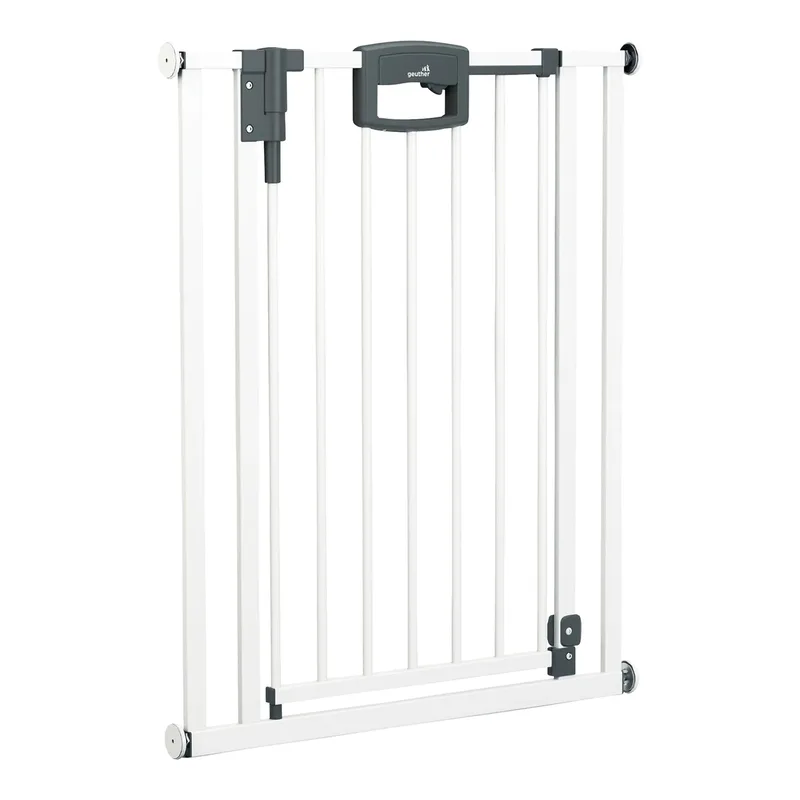 Türschutzgitter Easylock Plus 68 - 76 cm van Geuther in Wit, 70 × 86 mm – productfoto 1 van 3