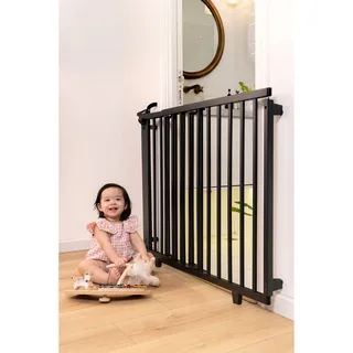 Türschutzgitter Plus 78,5-133 cm van Geuther in Zwart, 79 × 82,5 mm – productfoto 3 van 3