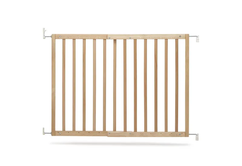 Türschutzgitter Tür- und Treppenschutzgitter Modilok aus Holz – 63–103,5 cm, Auch als Treppenschutzgitter verwendebar de Geuther en Beige – photo produit